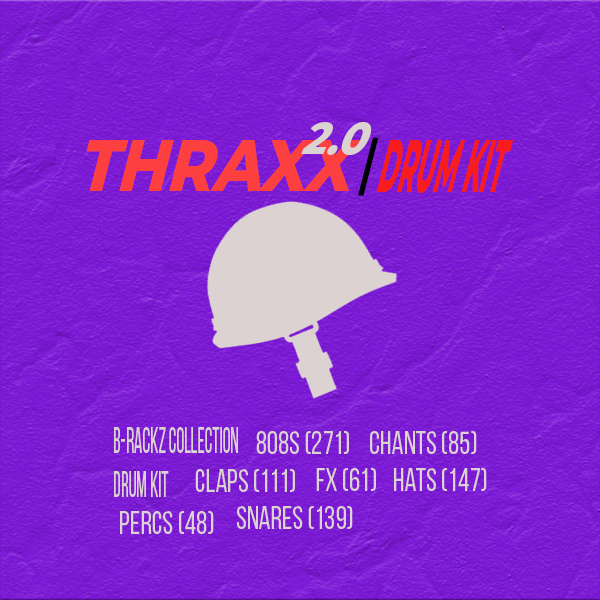 B-Rackz - Thraxx Drum Kit